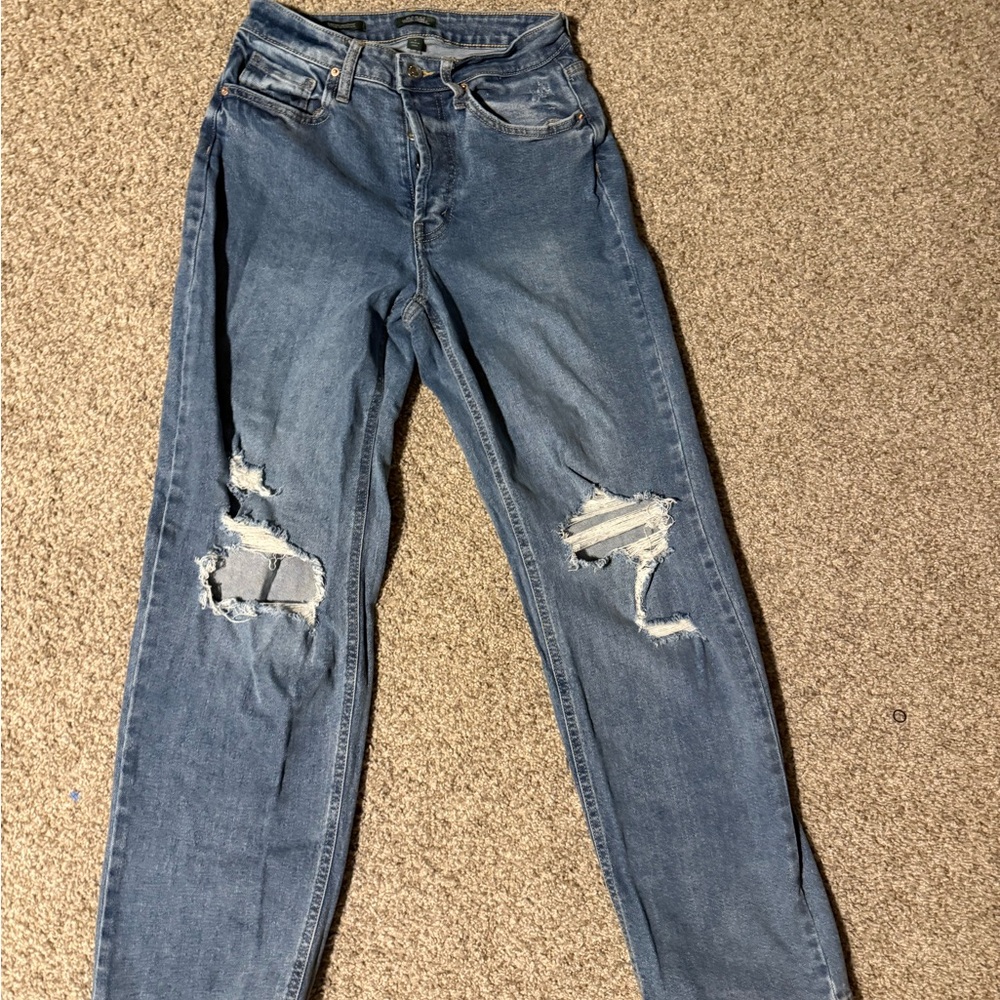 Wild Fable Distressed Jeans in Blue